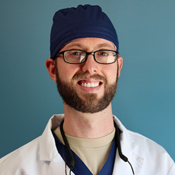 Portrait photo of doctor Adam Pfeiffer, a dentist in Broken Arrow, OK